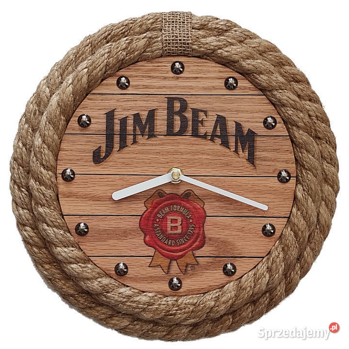 Styl Jim Beam Zegar Gustowny prezent na dzień Warszawa