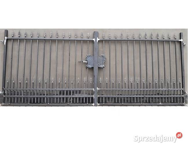 Brama skrzydłowa z furtką Bramy Jacowlany