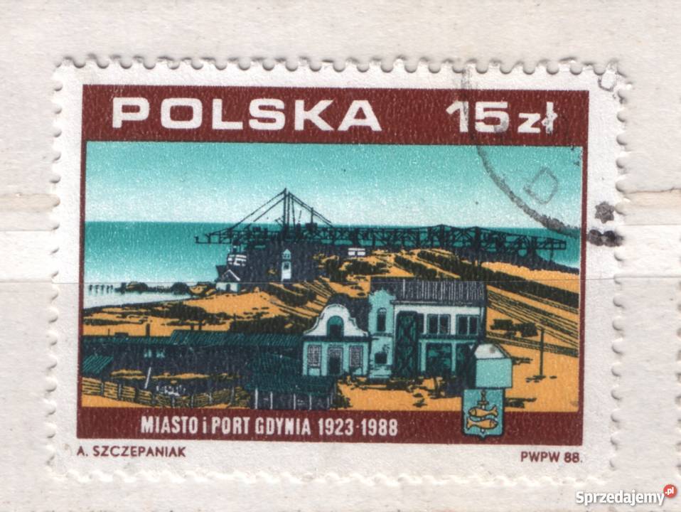 Zn Fi 3000 18 33 kas 1988 Filatelistyka Gliwice
