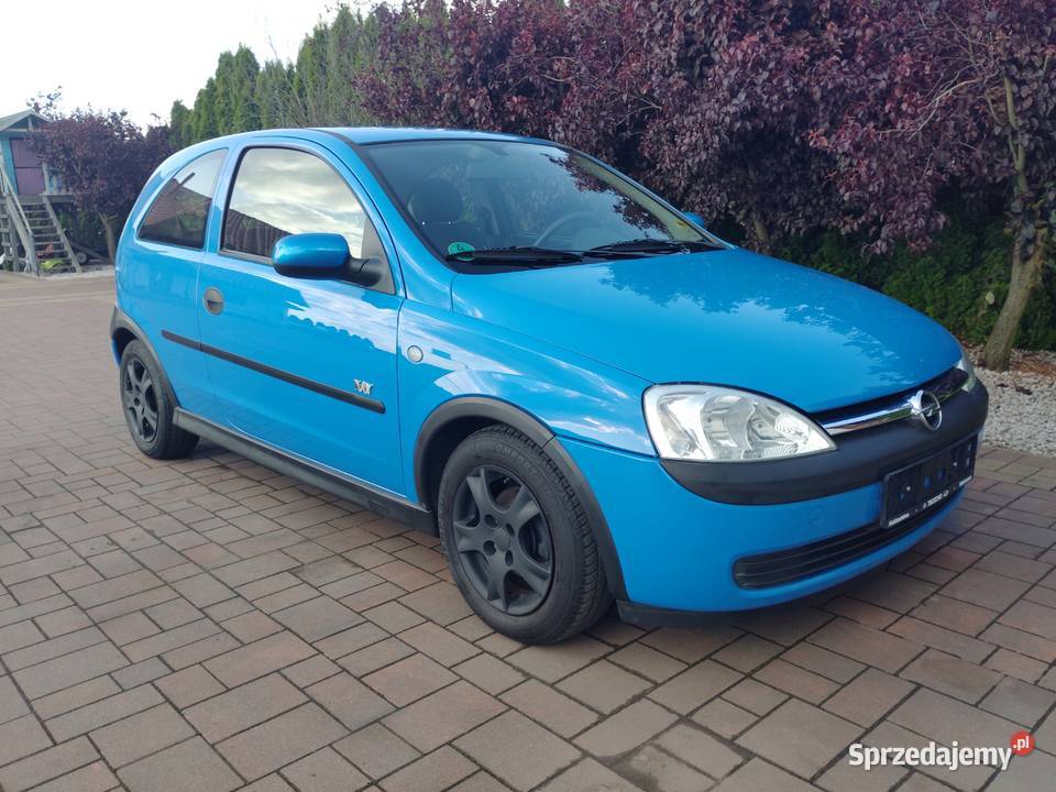 Opel Corsa C 12i 75 96000 ŁADNA Klima opłatach z wspomaganie kierownicy Witkowo