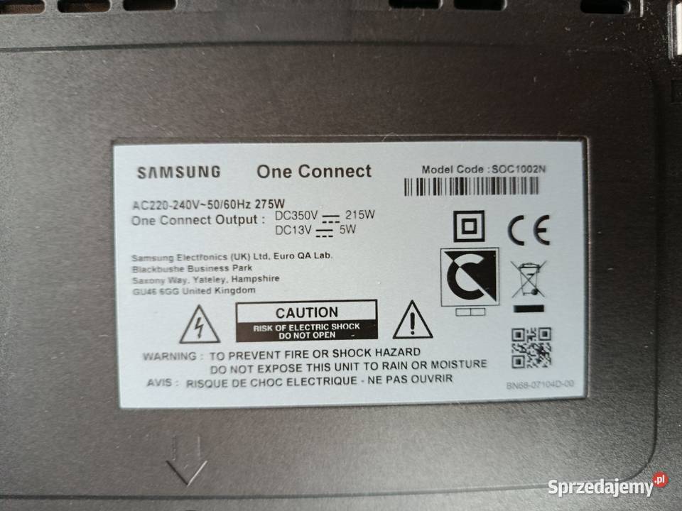 One Connect Samsung SOC1002N lubelskie sprzedam