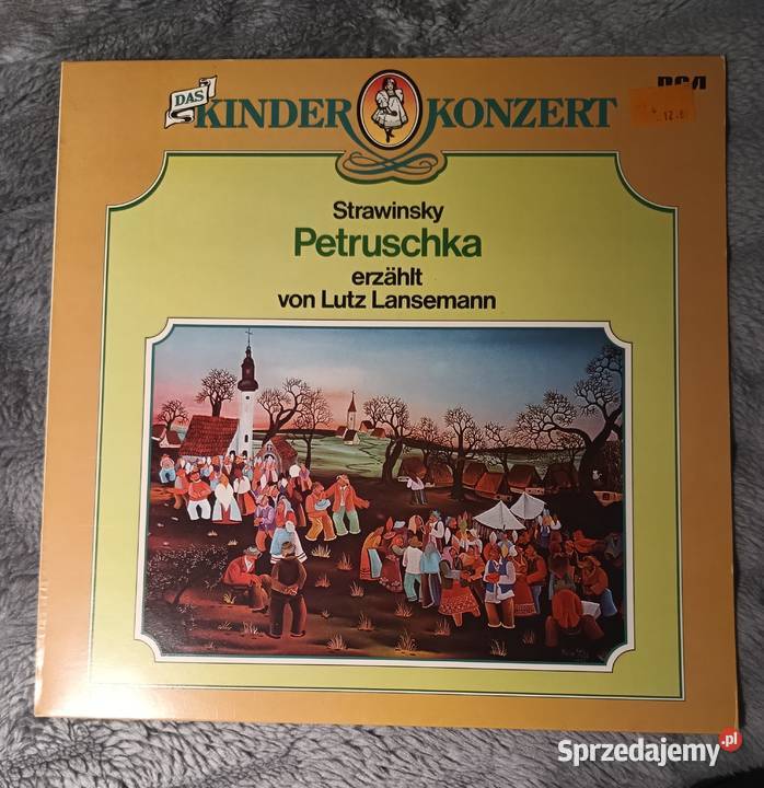 Album winylowy Igor Strawiński Petruszka 1 płyta wielkopolskie Wronki