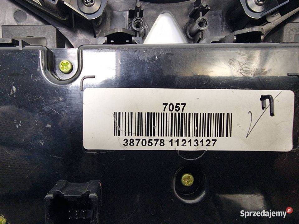 PANEL KLIMATYZACJI CHEVROLET CRUZE 11213127 osobowe