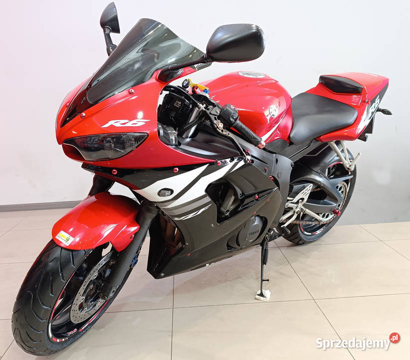 Yamaha YZF R6 ładny stan NISKI PRZEBIEG Ostrołęka