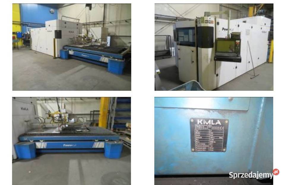 Syndyk sprzeda Laser do blach Kimla 1530 Jasin
