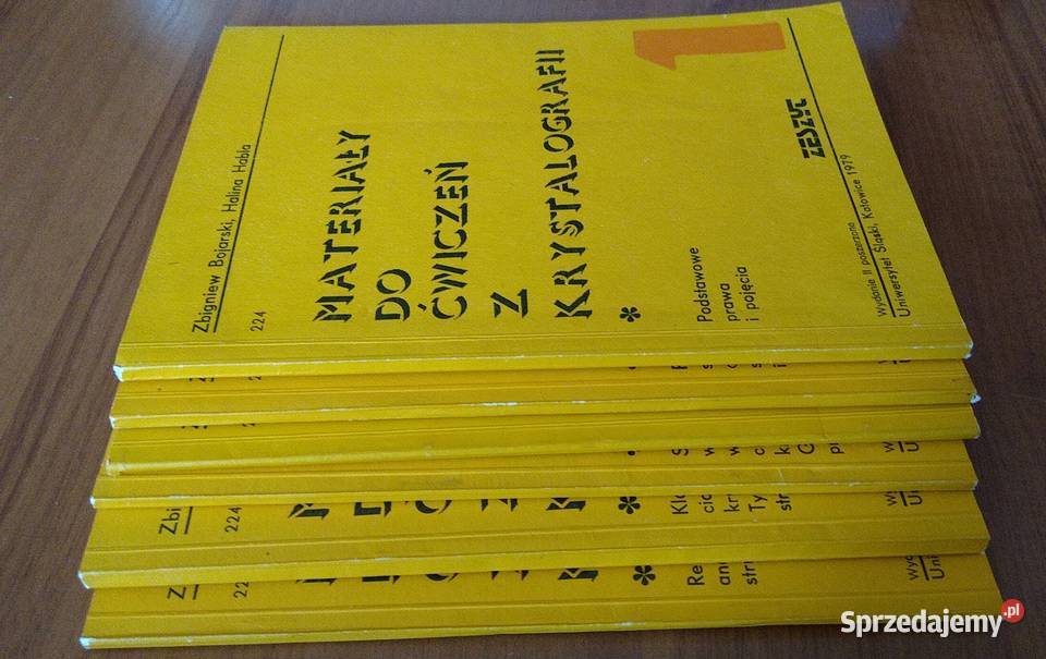 Materiały do ćwiczeń z Krystalografii 16 Z Gdańsk