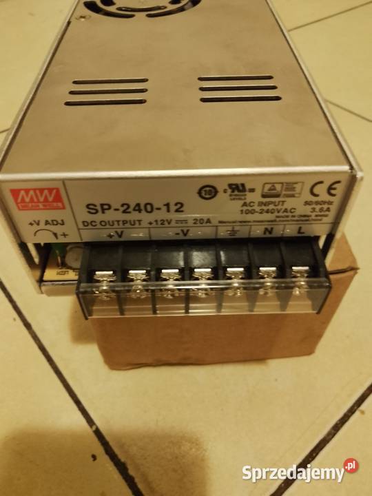 Zasilacze impulsowe LED 12V nowe i używane różne Sosnowiec