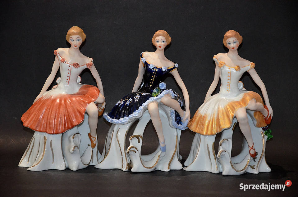 Roceram porcelana figurka Olga do kolekcji ok 25 Środa Wielkopolska