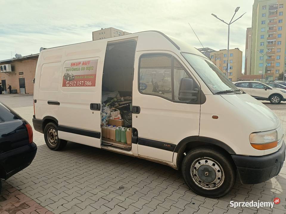 Renault Master 25 D Furgon 2001r biały Bierawa sprzedam