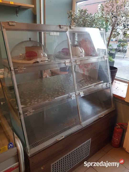 Witryna cukiernicza chłodicza 120x150x85 Gastronomia