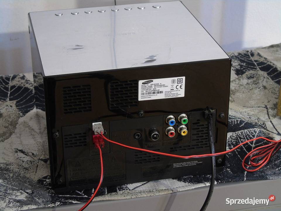 Amplituner Samsung pilot USB mp3 CD RDS AUX Jasło