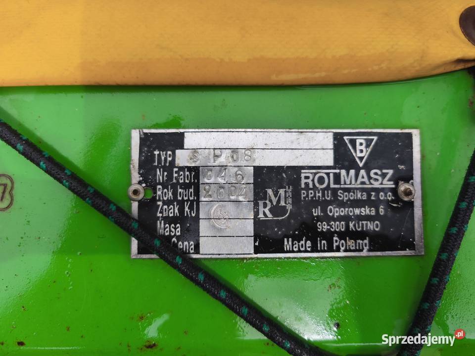 Siewnik poplonów rolmasz 3m Toczyski Średnie