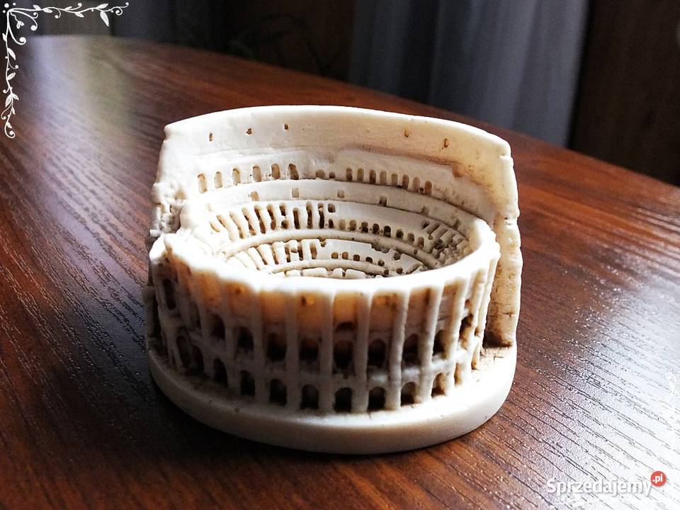 Rzeźba Koloseum rzymskie ozdoba do akwarium Żary