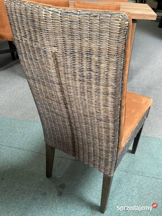 Krzesło z rattanem Chiara Loom Habufa Opole