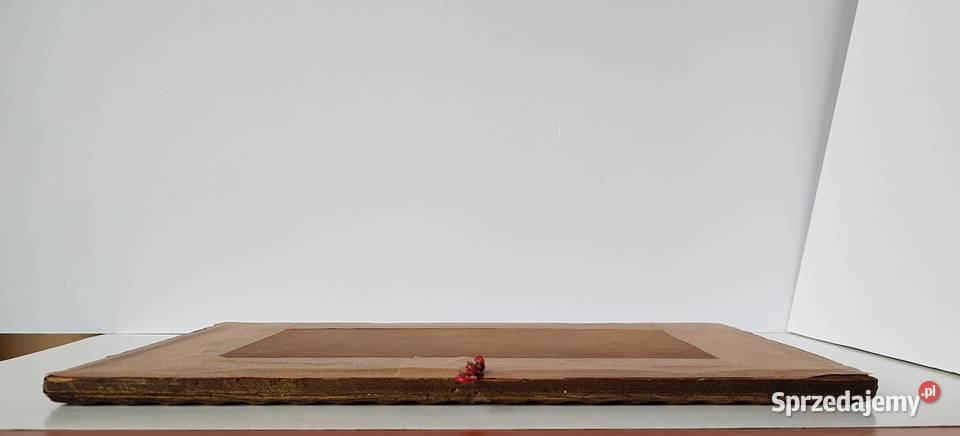 Stara akwarela sygnowana J Rommel 18811967 Dąbrowa Górnicza