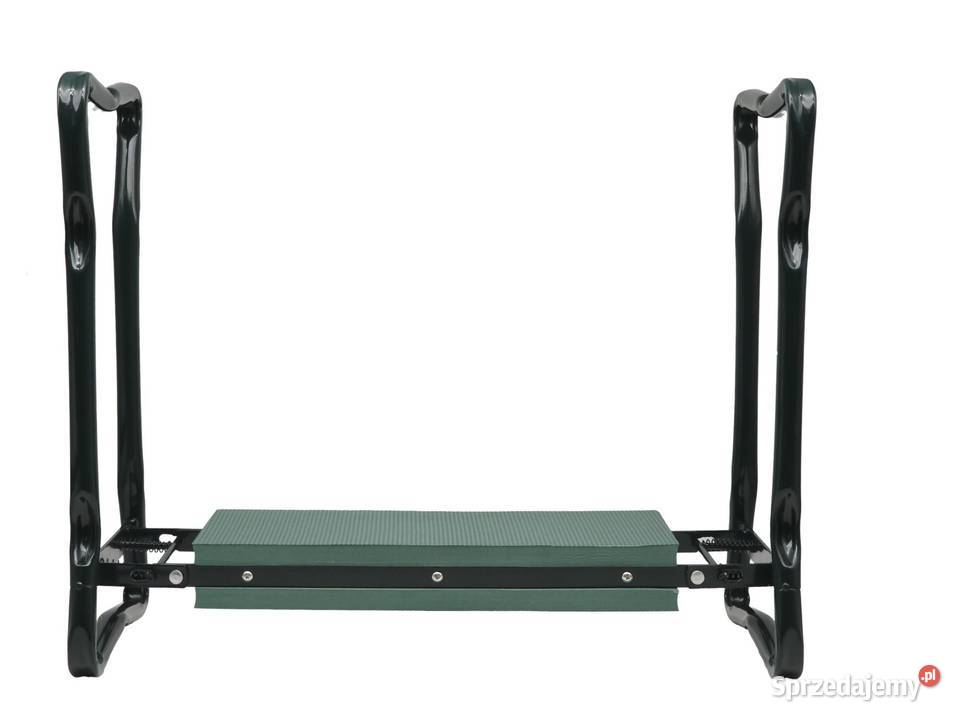 Klęcznik składany ogrodowy zielony z 2 torbami Dom i Ogród wielkopolskie