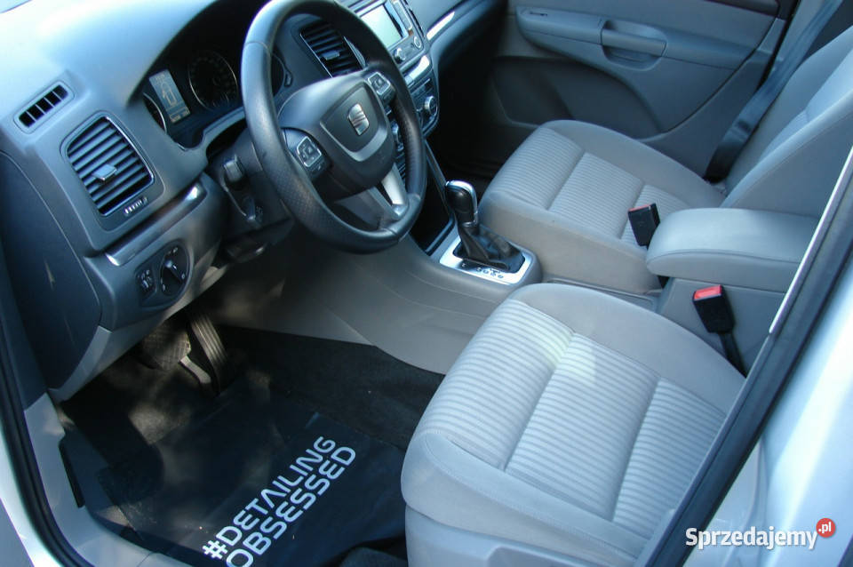 Seat Alhambra 20 TDI 140 Dsg Bogata Wersja II elektryczne lusterka wielkopolskie Piła