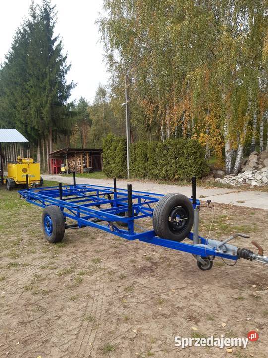 Przyczepka samochodowa wielkogabarytowa