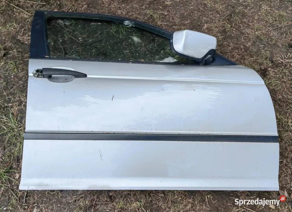 Drzwi prawy przód BMW E46 titansilber Żory