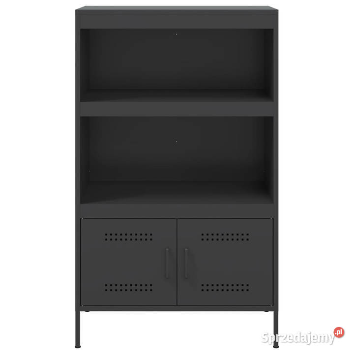 Szafka czarna 68x39x113 stal WM842970 mazowieckie Warszawa sprzedam