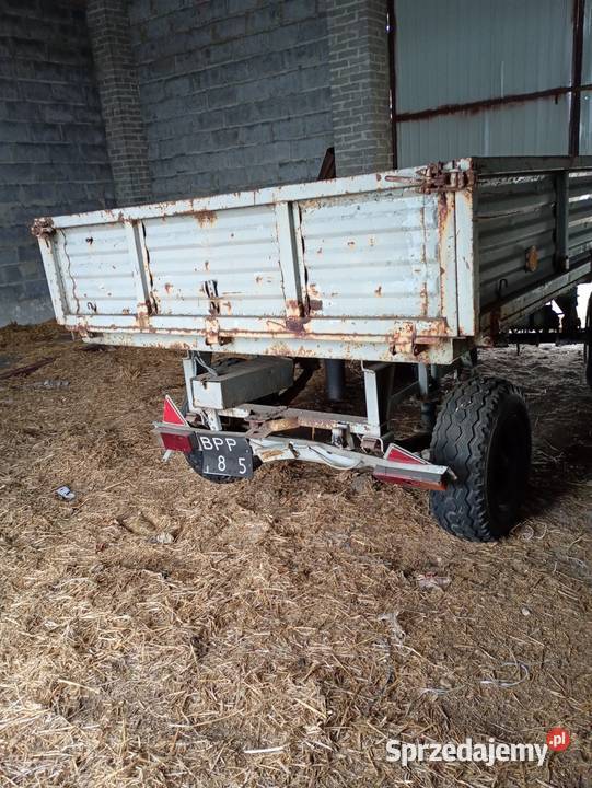 Przyczepa rolnicza d 742 lubelskie Radzyń Podlaski