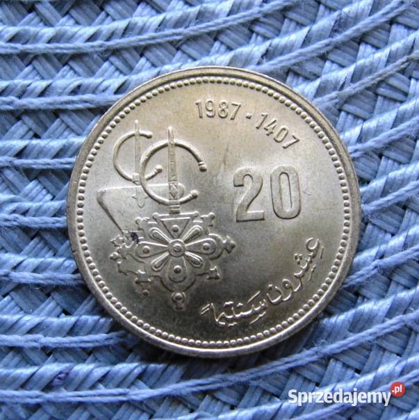 Maroko 20 Centymów 1987r FAO Kalisz