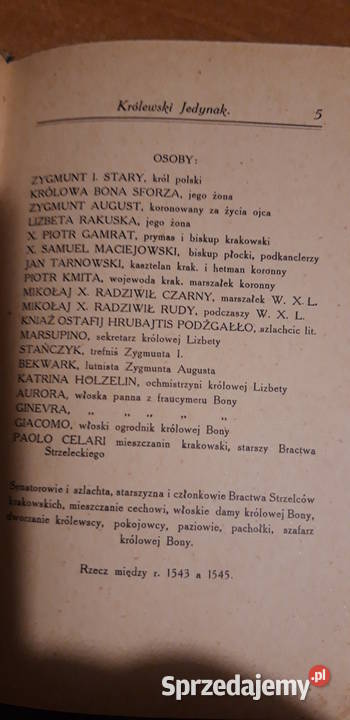 Zygmunt AugustTrulogia13 Lucyan Rydel Iwno