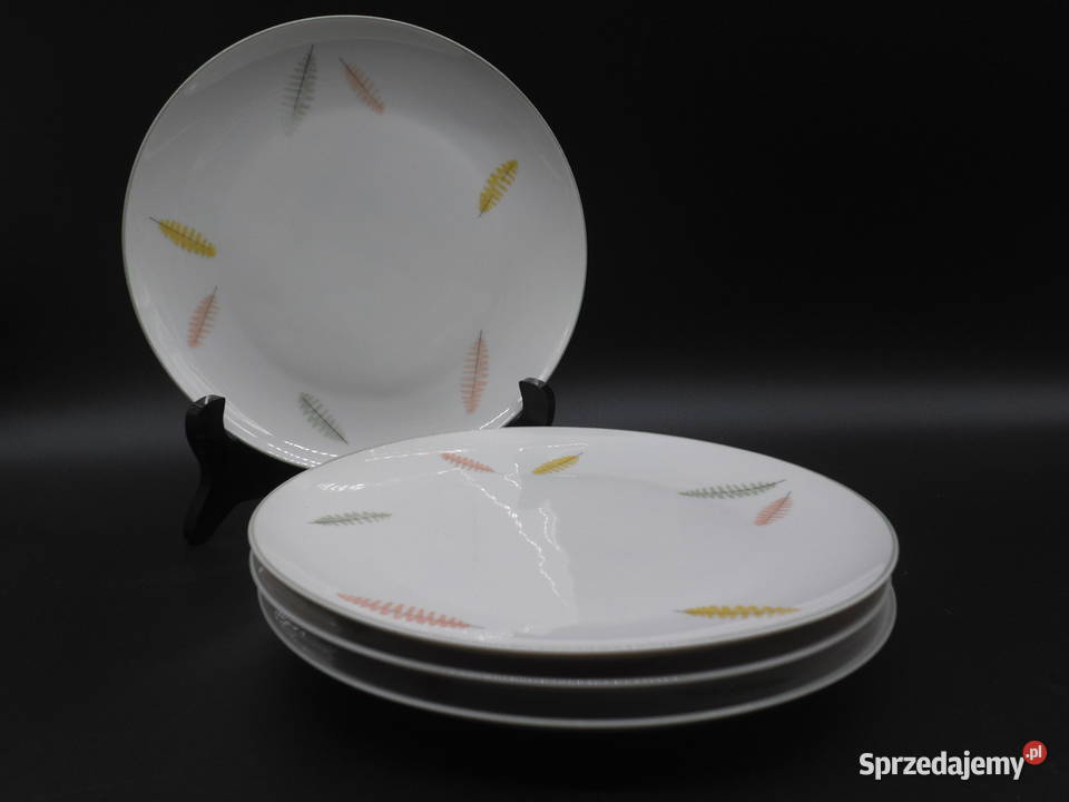 Talerzyki deserowe 4 białe SCHONWALD Raszków