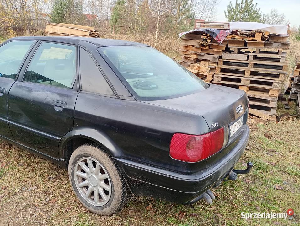 Audi 80 19 TDI AUTOMAT gruby welur drewno Złotów