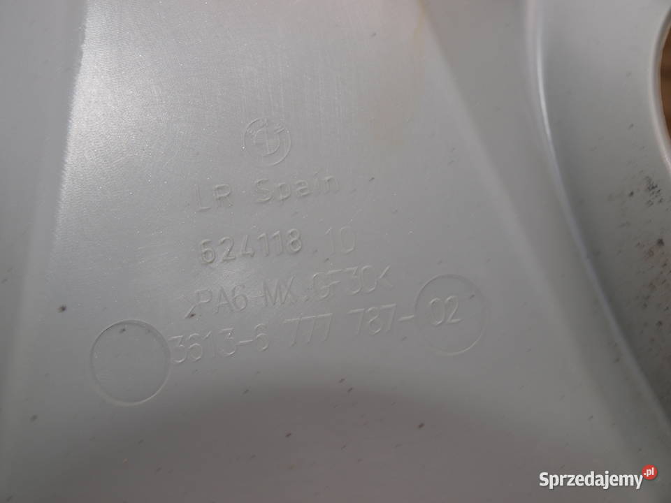 BMW kołpaki 16 oryginalne komplet 4 sztuki BMW (oryginalne) Kalisz