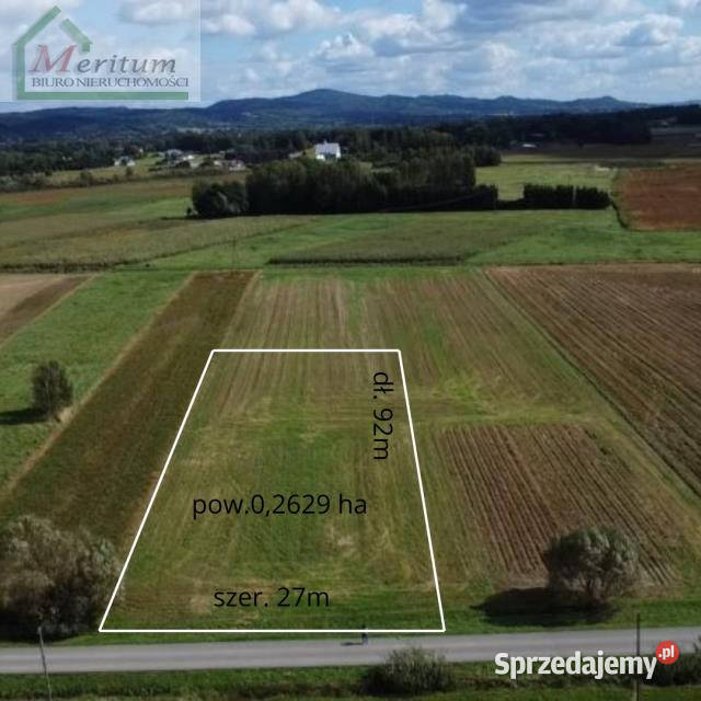 Grunt 2629m2 Bajdy sprzedam