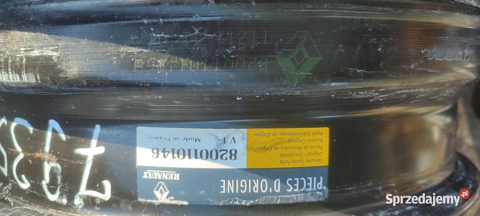 Felgi stalowe oryginalne Renault 4x100 15 Felgi Krosno