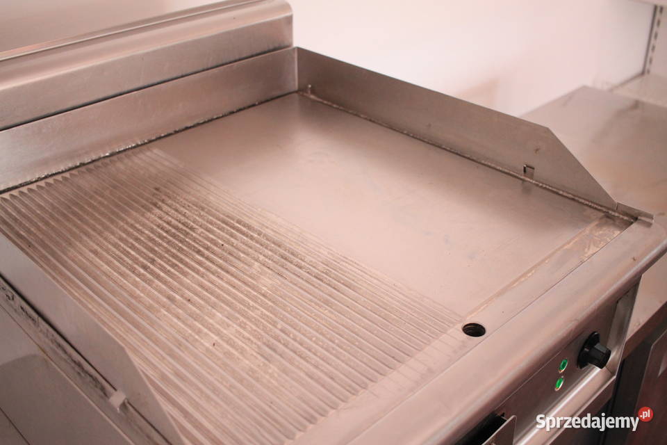 Płyta grillowa ryflowanogładka Kromet 8kW Gastronomia sprzedam