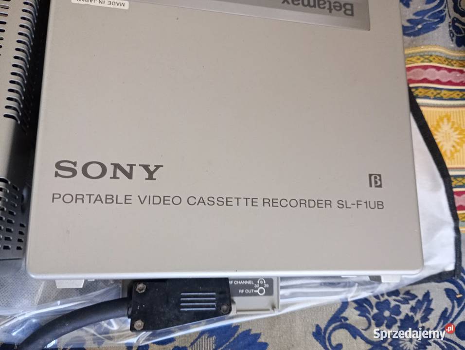 Kolekcjonerski Betamax Wideo Tuner Aparat SONY wielkopolskie