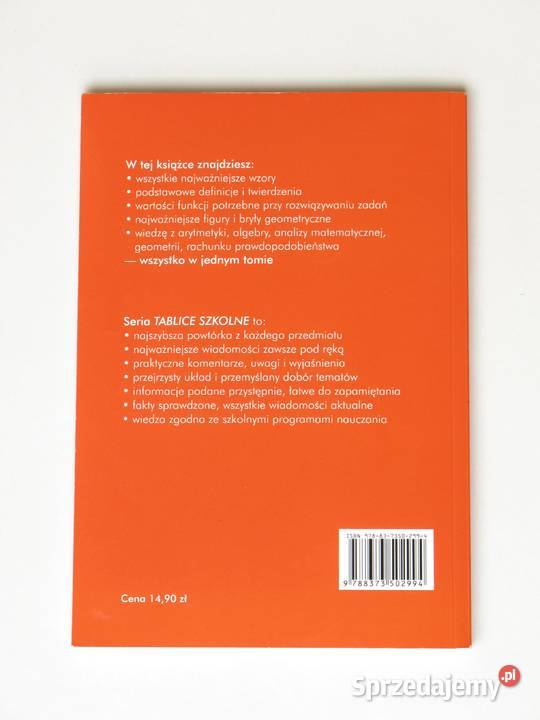 Tablice szkolne Matematyka Podręczniki Kraków sprzedam
