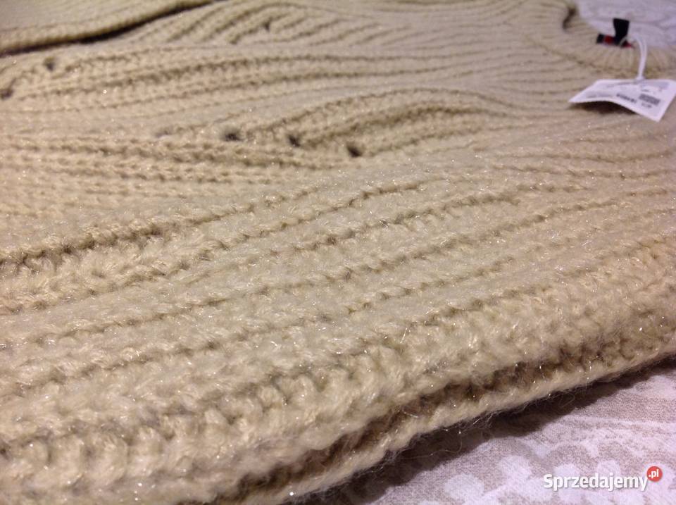 Sweter Damski Jennyfer M NOWY żółty/złoty Nowa Sól