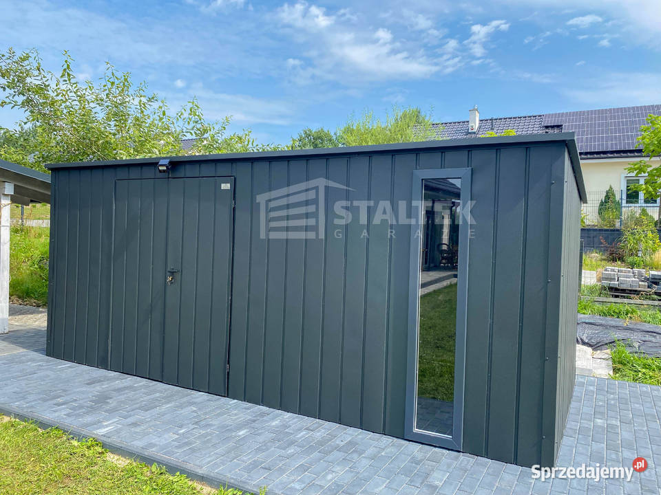 Schowek domek ogrodowy 55x2m wiata 05m brama Zakopane