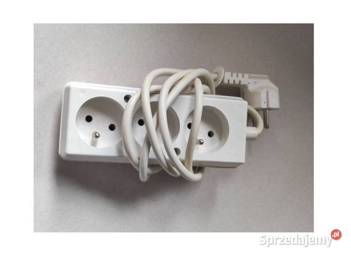przedłużacz listwa zasilająca trzy gniazda kabel Pozostałe
