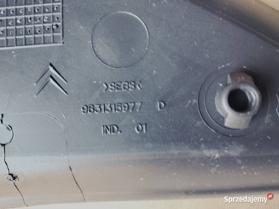 Gumowa mata konsoli Citroen Xsara Picasso lubelskie Kamień-Kolonia