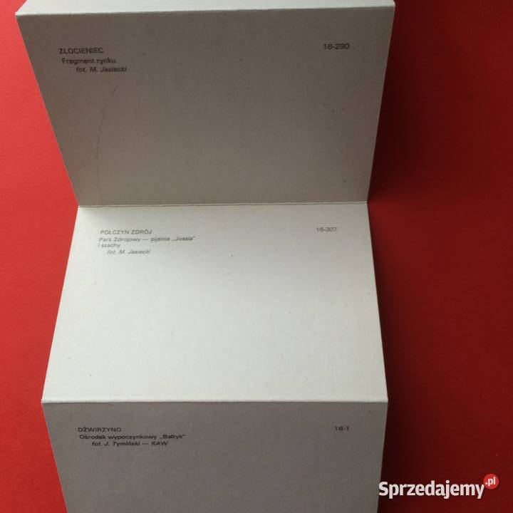 1571 Zestaw Widokówek Woj Koszalińskie zachodniopomorskie Szczecin