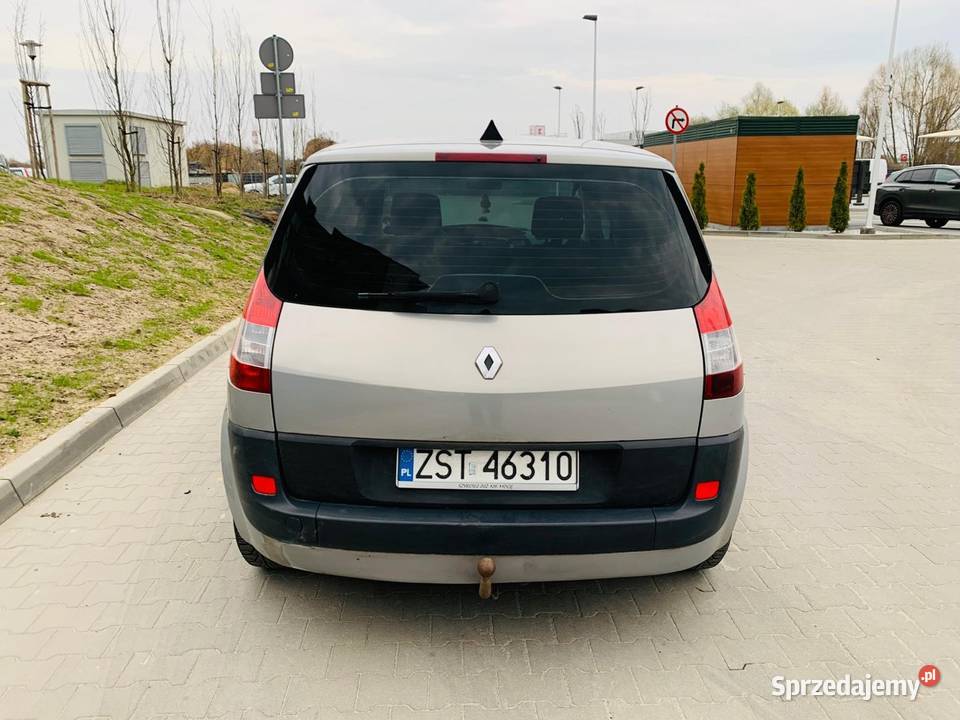 Renault Scenic 2 benzyna nowy przegląd wspomaganie kierownicy Szczecin sprzedam