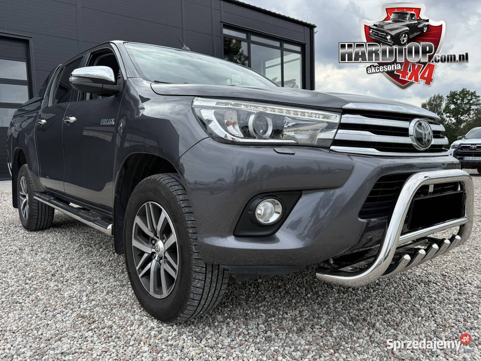 Progi Hilux Orurowanie Stopnie Boczne CHROM osobowe Pasłęk