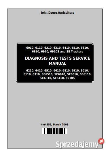 John Deere 6010 6110 6210 6310 6410 6510 6610