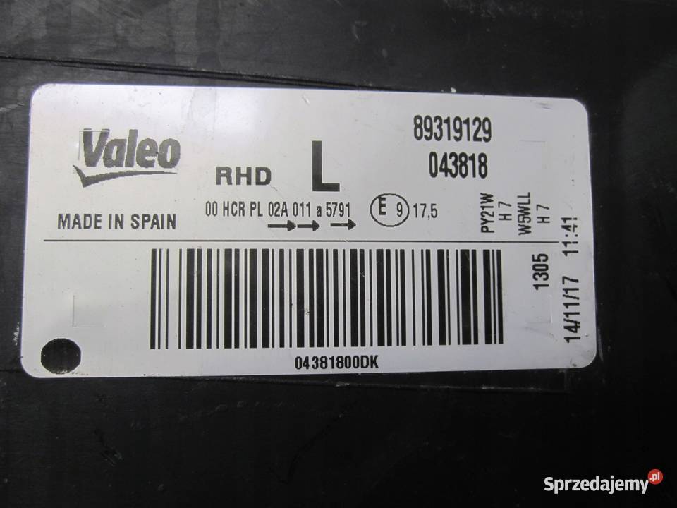 SEAT IBIZA IV 12r lampa lewa przód ANGLIK Kielce sprzedam