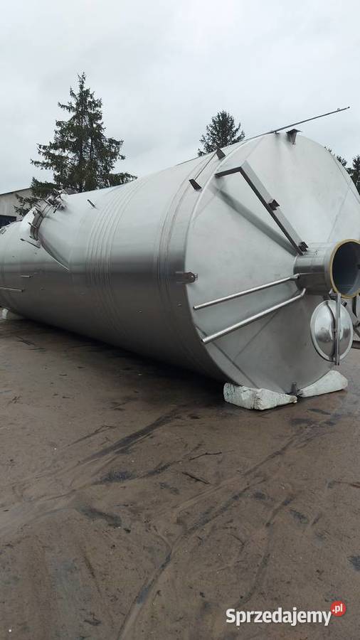 zbiornik kwasoodporny z grzaniem V 90m3 Magazynowanie