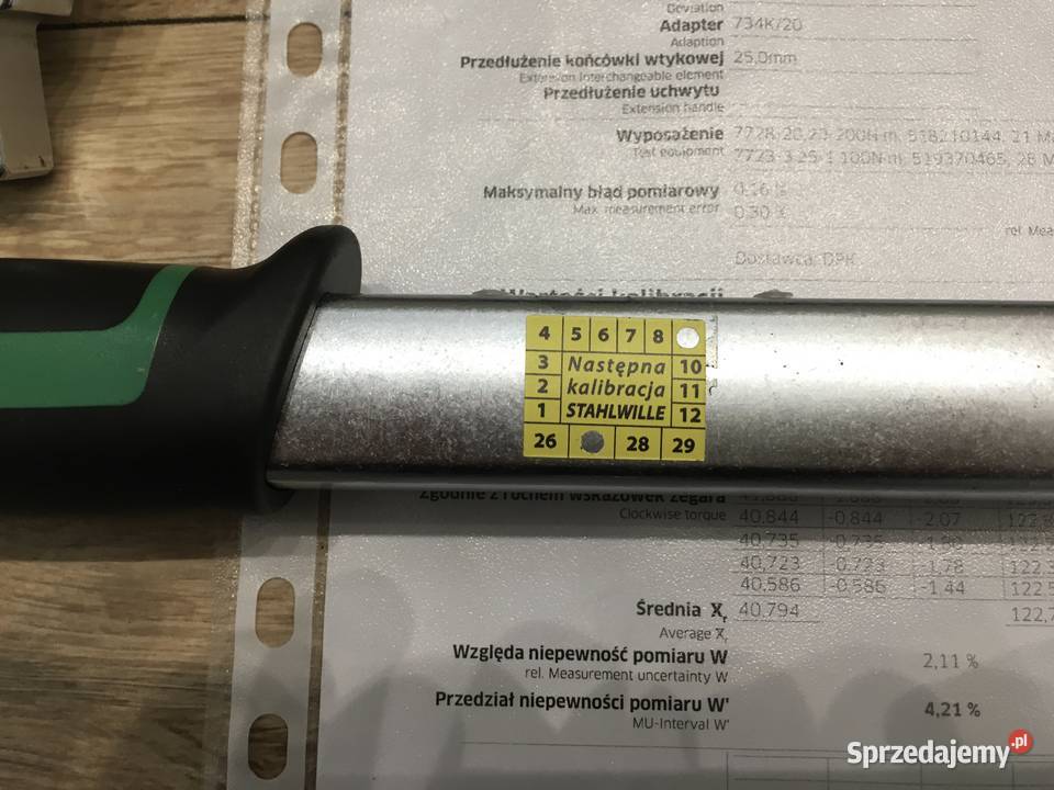 Klucz dynamometryczny Stahlwille Manoskop 73020 lubuskie Zielona Góra
