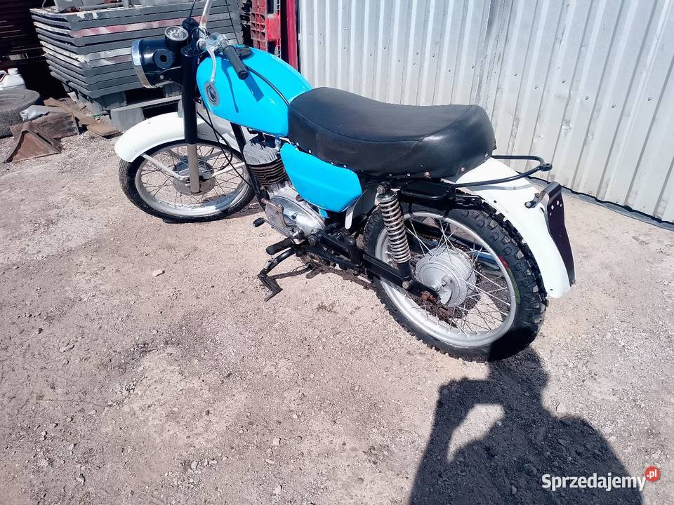 WSK 125 PRL motocykl simson Motocykle, skutery, quady Listomie