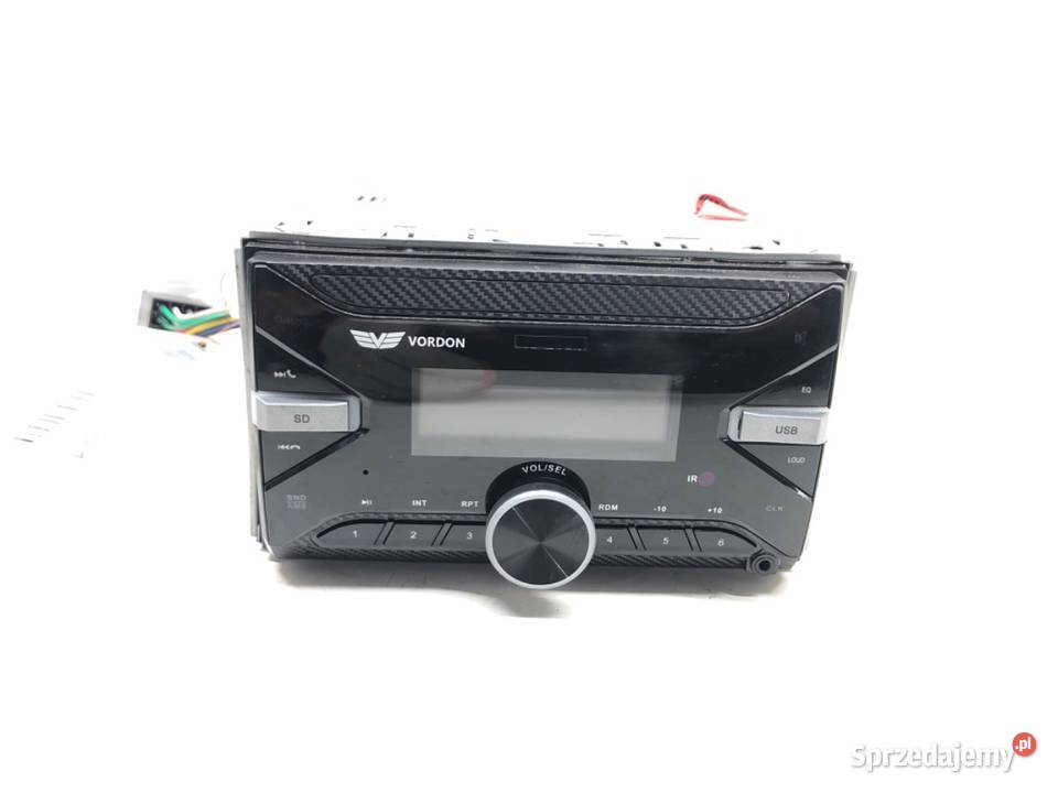 RADIO VORDON USB SD MP3 ODTWARZACZ MULTIMEDIA osobowe