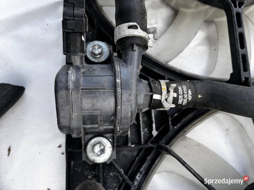 Wentylatory chłodnicy Toyota CHR 18 hybryda 2016 Krzyżowice