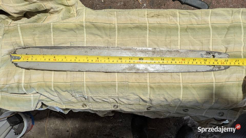 Prowadnice z łańcuchami do piły